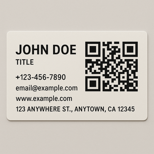Electronic Metal Business Card
